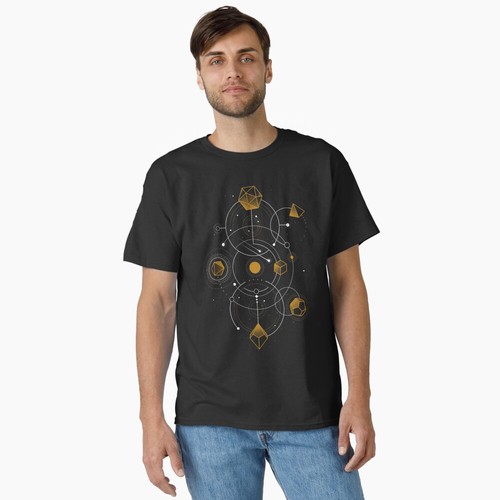 Celestial dice shirt - dice, t-shirt